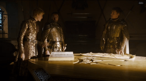 jaime lannister game of thrones book